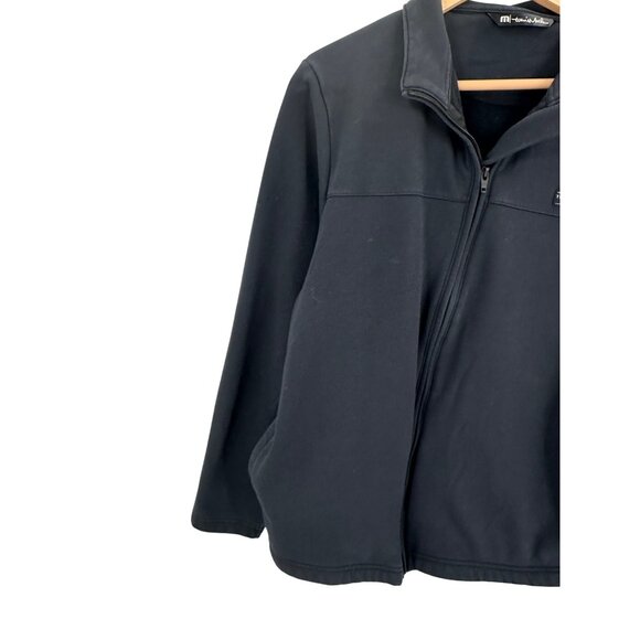Travis Mathew Zip Fleece Lined Top Mens M Outdoors Normcore Cozycore Classic - Picture 9 of 14